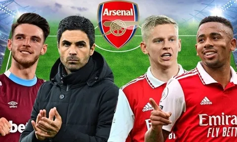 Rice và 4 cựu sao Man City giúp Arsenal săn lùng danh hiệu Premier League