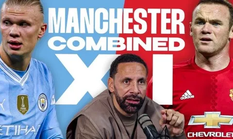 Đội hình kết hợp Man City vs Man United của Ferdinand