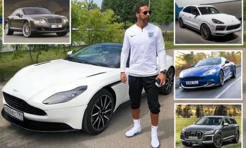 Ngắm bộ sưu tập siêu xe đáng mơ ước của Rio Ferdinand