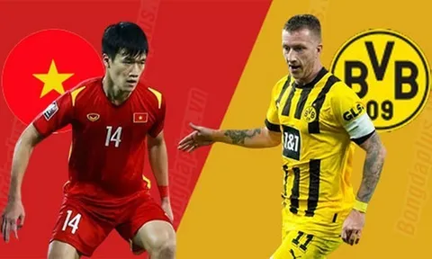 Rõ khả năng ra sân của Marco Reus; ĐT Việt Nam có thể thắng Dortmund