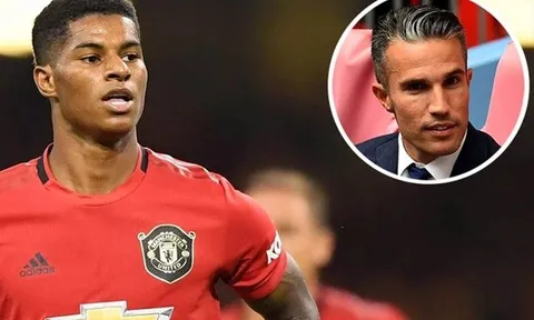 Van Persie gặp mặt nói 1 lời, Rashford lập tức phản bác
