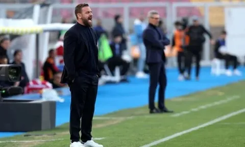 Roma mất điểm, De Rossi tức giận với trọng tài