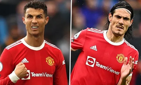 Ronaldo - Cavani: Bài toán hóc búa với Ole