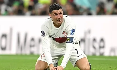 Ronaldo thể hiện sự tồi tệ ở trận cuối cùng tại World Cup