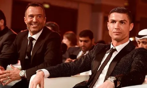 Jorge Mendes phá vỡ im lặng sau khi chia tay Ronaldo