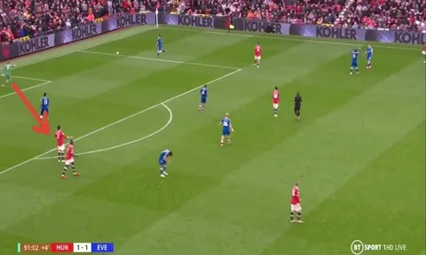 Ronaldo ngán ngẩm với pha xử lý khó hiểu của Wan-Bissaka