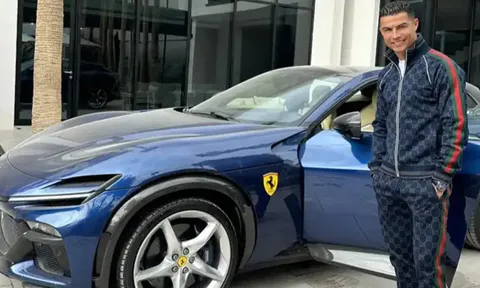 Ronaldo sắm xe sang có giá trị hơn 10 tỷ đồng