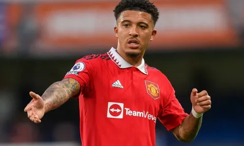Ten Hag "quay xe" với Sancho