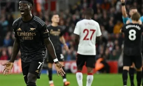 Sao Arsenal gây thất vọng nhất trận Southampton
