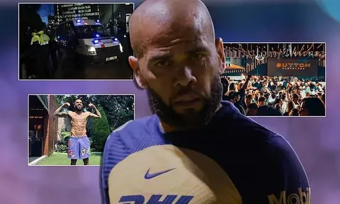 Sao bự Dani Alves quét dọn, bận rộn ký tặng trong tù