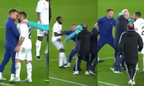 Sao Real hành động phi thể thao, kích động thủ thành Barca
