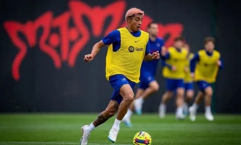 Sao trẻ Barca chơi tốt trong màu áo mới