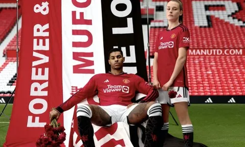 CHÍNH THỨC! Man Utd công bố áo đấu sân nhà 2023/24