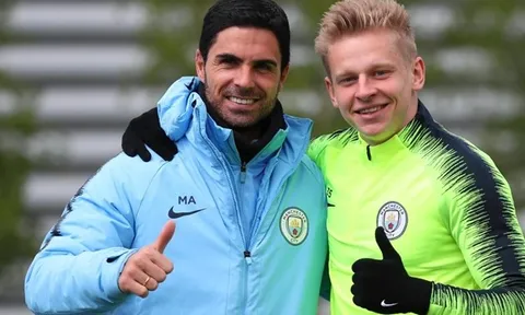 Oleksandr Zinchenko thừa nhận từng rơi nước mắt vì Mikel Arteta