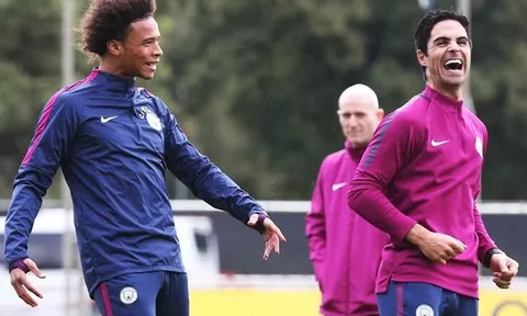 Leroy Sane: Tôi rất biết ơn Mikel Arteta