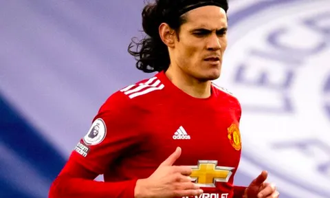 M.U đấu Wolves, kỷ lục đang chờ Edinson Cavani