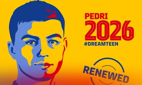 CHÍNH THỨC! Barca lập điều khoản kỷ lục ký HĐ với Pedri