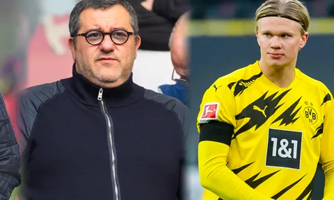 Chelsea, M.U chú ý: Raiola khiến cả châu Âu sục sôi vụ Haaland