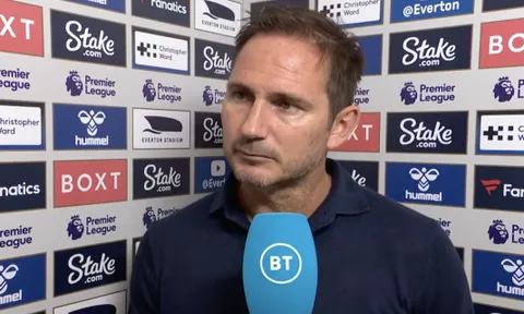 Lampard chán nản với siêu phẩm của Tielemans