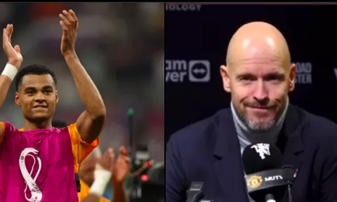 Ten Hag có hành động bí hiểm khi nhắc về Gakpo
