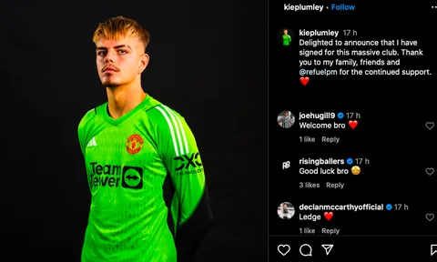 Tân binh cuối cùng trong hè 2023 chính thức gia nhập Man Utd
