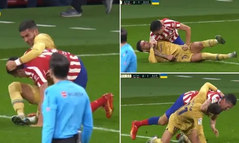 CHÍNH THỨC! Lao vào ẩu đả, cầu thủ Barca và Atletico bị trừng phạt