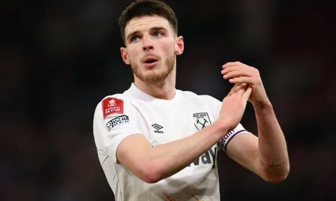 Tới lượt Man Utd hỏi mua Rice, mức giá điên rồ + bộ đôi đối tác cần
