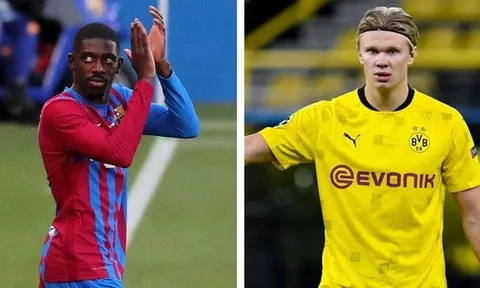 Sếp lớn Bayern nói về việc theo đuổi Haaland và Dembele