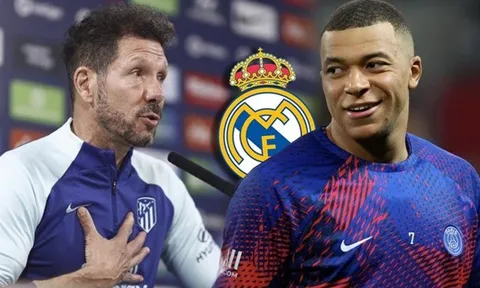 Simeone chưa ngán ai, kể cả Mbappe