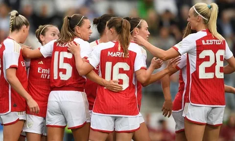 Đội nữ Arsenal lập kỷ lục bán vé tại giải WSL
