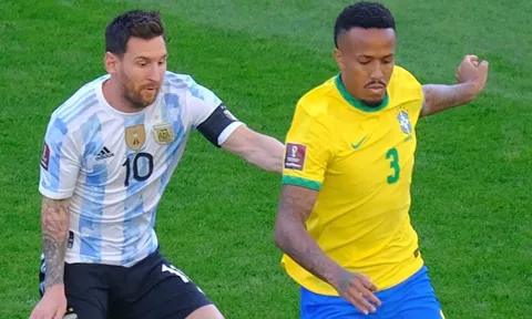 Eder Militao đá chính ngay trận ra mắt World Cup cho Brazil