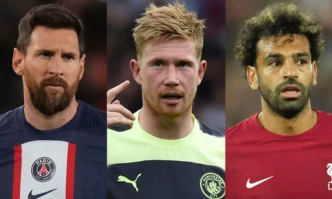 Saudi Arabia lên kế hoạch điên rồ, thâu tóm cả Messi, De Bruyne lẫn Salah