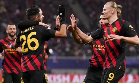 'Một buổi tối thất vọng cho Guardiola và Haaland'