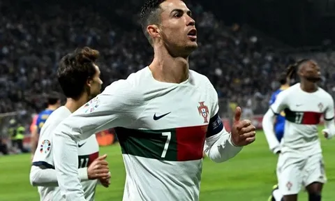 Song sát Ronaldo và Bruno giúp Bồ Đào Nha "thổi bay" Bosnia