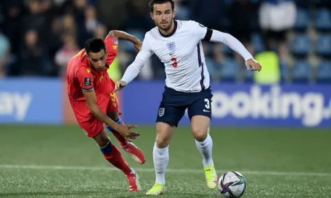 Southgate tấm tắc ca ngợi Chilwell sau trận thắng Andorra