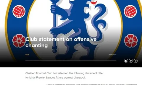 Chelsea xin lỗi Liverpool