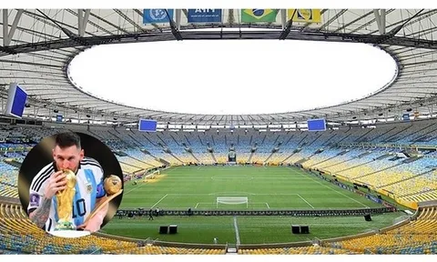 Messi được mời đặt dấu chân tại 'thánh địa' của Brazil