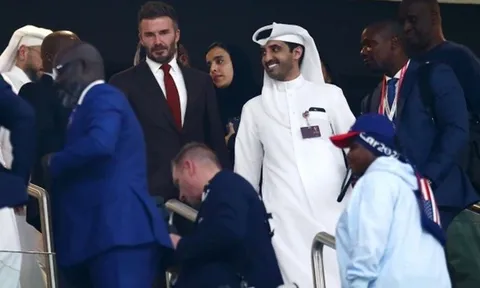 Sự chịu chơi của Beckham tại Doha mùa World Cup