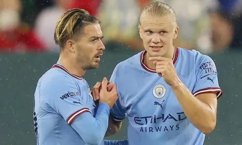 Sự trở lại của Haaland giúp Guardiola bớt nhớ Grealish