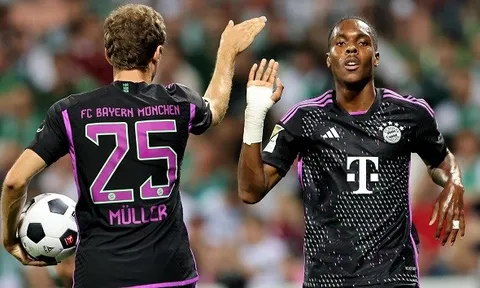 Không chỉ Kane, Bayern còn mừng vì Mathys Tel