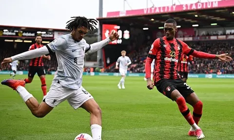 Thua Bournemouth, Liverpool chấm dứt kỷ lục 2.288 ngày