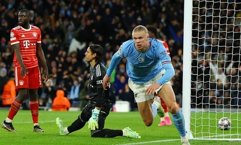 Sút tung lưới Bayern, Haaland lập kỷ lục chưa từng có trong lịch sử