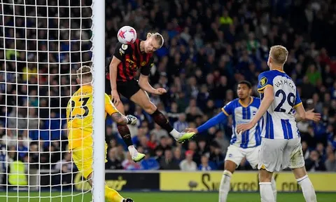 Siêu phẩm giúp Brighton cầm chân Man City