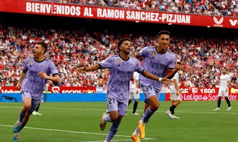 Real Madrid ngược dòng thắng Sevilla