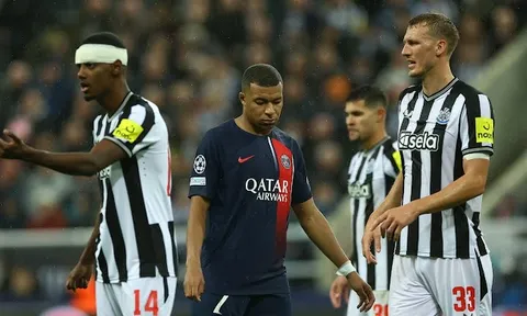 Newcastle thắng hủy diệt PSG; Milan hòa Dortmund