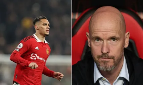 Tại sao Antony dự bị trước Aston Villa?
