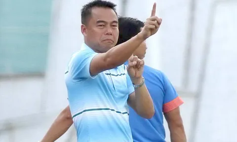 Tân HLV CAHN không được chỉ đạo ở trận tranh vô địch V-League 2023