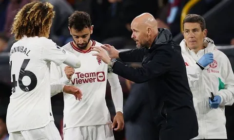 "Ten Hag-ball" lạc nhịp, Man Utd nhận hồi chuông cảnh tỉnh