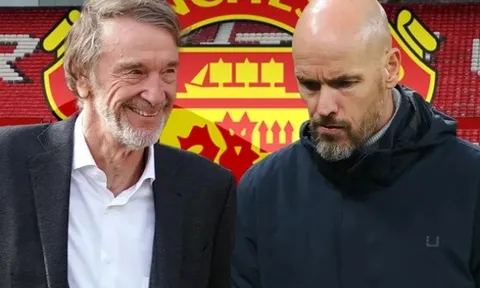 Ten Hag để lại cho Ratcliffe nhiều câu hỏi hơn khi M.U vấp ngã