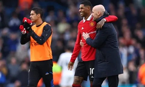 Ten Hag tiết lộ cuộc trò chuyện với Rashford
